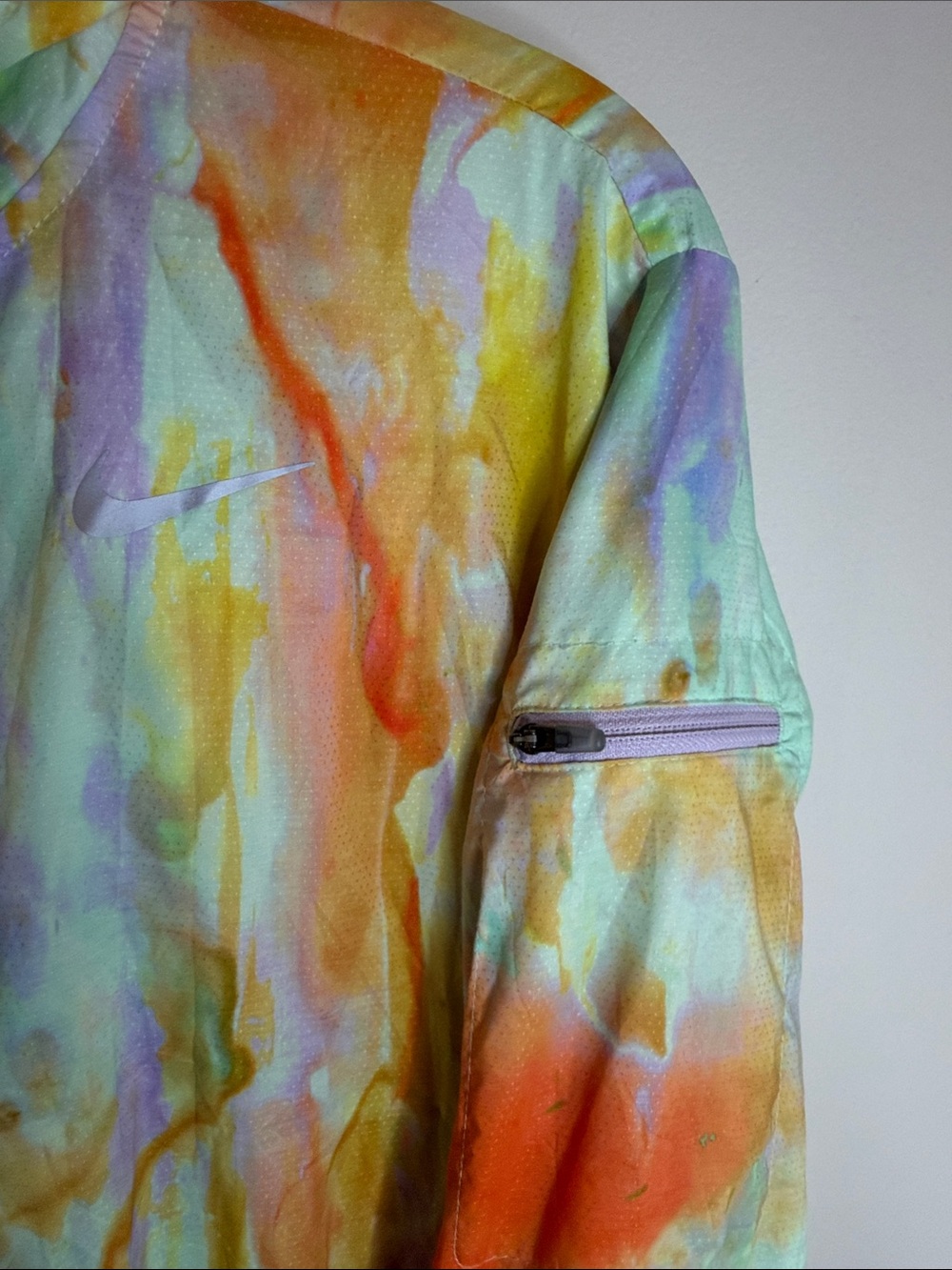 Nike Pastel Multi-Color Running Jacket - Picture 3 of 4